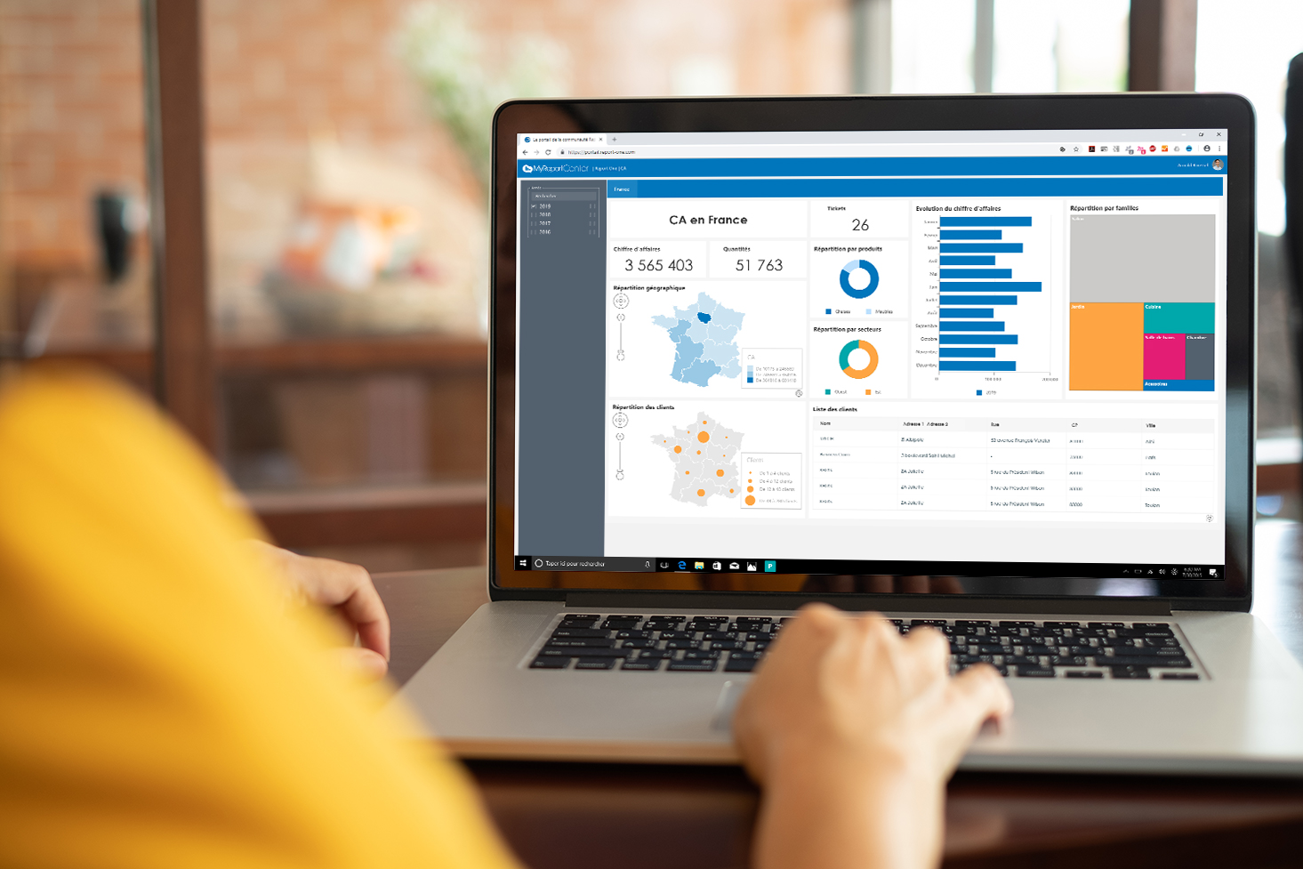 Découvrez les nouveautés de MyReport Business Evolution 4.0