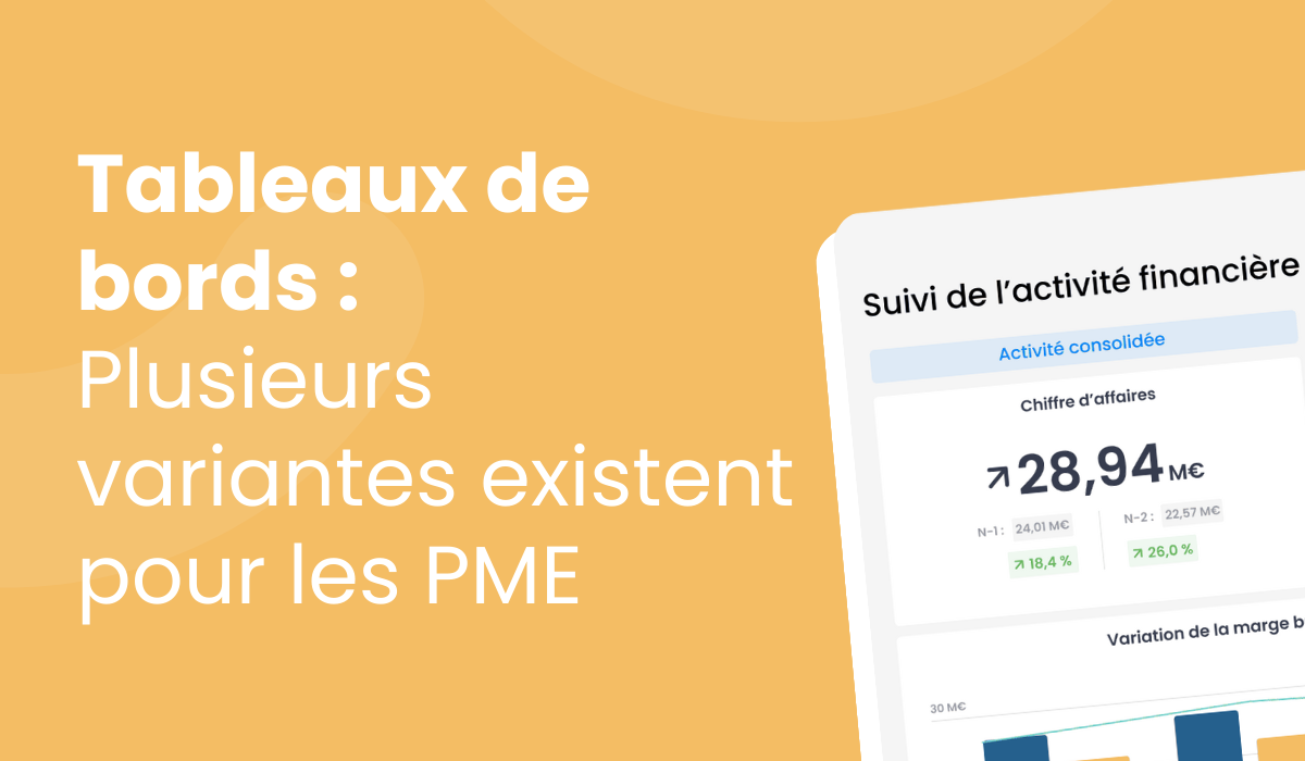 Découvrez les différents types de tableaux de bord pour entreprise et PME