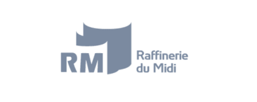 Logo Raffinerie du Midi en gris