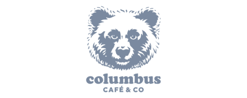 Logo Columbus café en gris