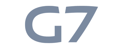 Logo G7 en gris