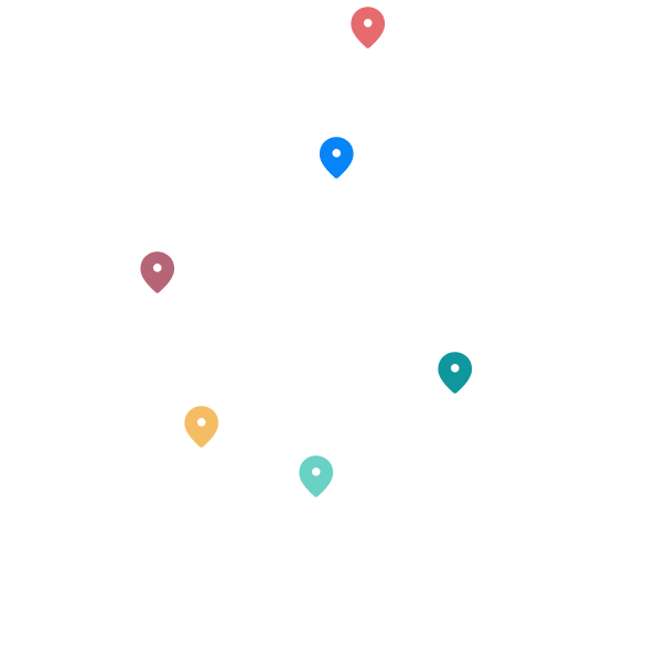 Nos agences MyReport sur la carte de France